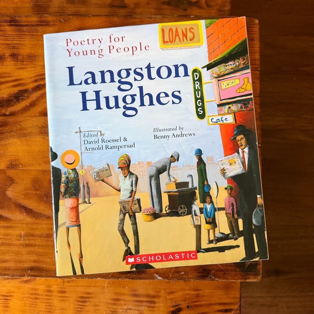 Vintage 2006 Poetry For Young People Langston Hughes Paperback Book